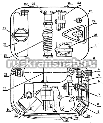 Схематическое изображение ГС-11